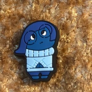 Inside Out 2 Sadness Jibbitz For Crocs Shoe Charm 5/$15